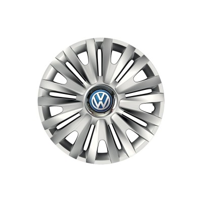 Set 4 capace roti Cu Inel Cromat Royal R14 pentru gama auto Volkswagen foto