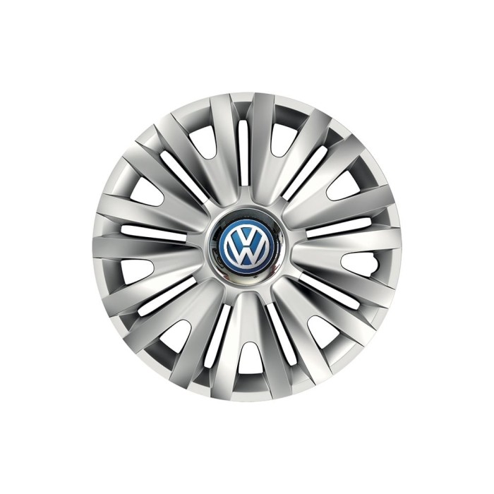 Set 4 capace roti Cu Inel Cromat Royal R14 pentru gama auto Volkswagen