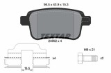 Set placute frana TEXTAR 2469201
