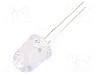 Dioda LED, 10mm, albastru, 1120...1560mcd, 1mA, 2,8...3,4V, OPTOSUPPLY - OSB5DAA131A-1MA
