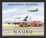 Nauru 2002 - Pompierii, avioane, mașini, colita neuzata