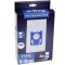Set 4 saci aspirator S-bag + 1 filtru, pentru Philips, AEG, Electrolux, compatibil FC802103