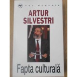 FAPTA CULTURALA-ARTUR SILVESTRI-126238