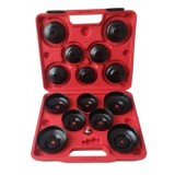 Set chei tubulare pentru filtre de ulei, 15 piese