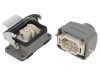 Conector MOLEX GWconnect HDC 6 pini 16A 500V IP66 drept set complet tată-mamă