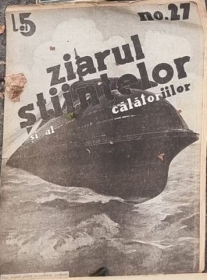Ziarul Stiintelor si al Calatoriilor - Nr. 27 foto