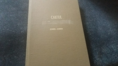 CAIETUL PROPAGANDISTULUI 1985 1989 foto