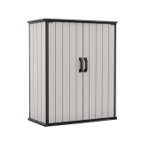 Dulap de depozitare pentru gradina Curver Premier High Store gri-maroniu