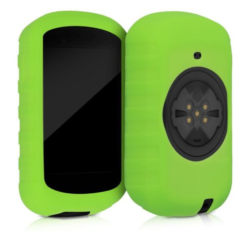 Husa de protectie pentru GPS Garmin Edge 830, Kwmobile, Verde, Silicon, 49316.07