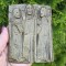 PLACHETA DIN BRONZ VINTAGE UCENICII &Icirc;N DRUM SPRE EMAUS DE ARTISTUL JOSEPH KRAUTWALD