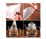 Set 100 de Plicuri cu Filtre pentru Ceai, cu sfoara, 6x8 cm