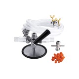 Materiale de curățare, Dispozitiv de curățare - linie de bere, set complet - Cu accesorii pentru piston și robinete compensatoare