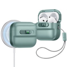 Husa Apple AirPods 4 ESR Pulse Magnetic HaloLock, verde foto