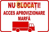 Indicator pentru acces aprovizionare marfa