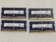 Kit memorie RAM laptop Hynix 16GB (2 x 8GB) DDR3L PC3L-12800s 1600Mhz 1.35V