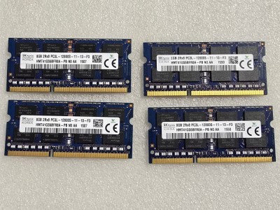 Kit memorie RAM laptop Hynix 16GB (2 x 8GB) DDR3L PC3L-12800s 1600Mhz 1.35V foto