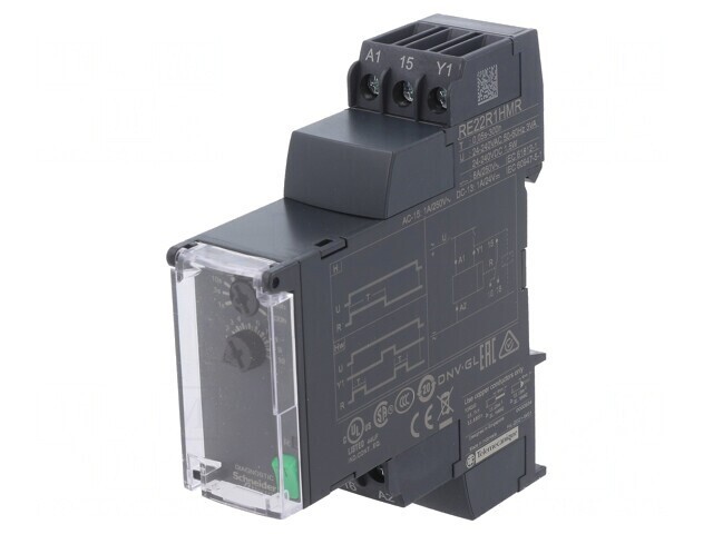 Releu Temporizator SPDT 24-240V AC/DC 8A