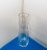 Vaza cristal clar suflata manual - Trunchi - design Chr. Sjogren, Lindshammar