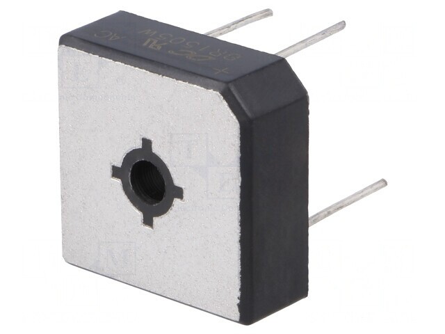 Punte Redresoare Monofazată 50V 15A 300A BR-25W