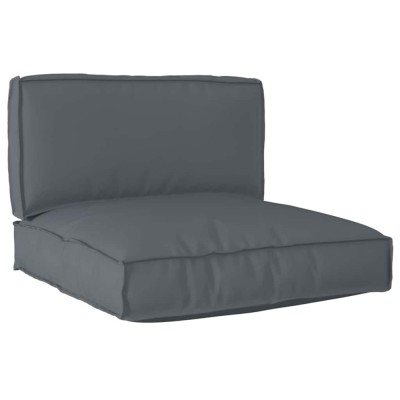 vidaXL Set de perne pentru palet 2 pcs Antracit 80 x 80 x 12 cm foto