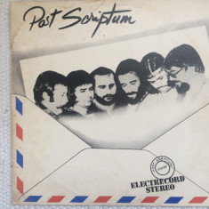 post scriptum 1982 disc vinyl lp muzica jazz rock blues electrecord ST EDE 02076