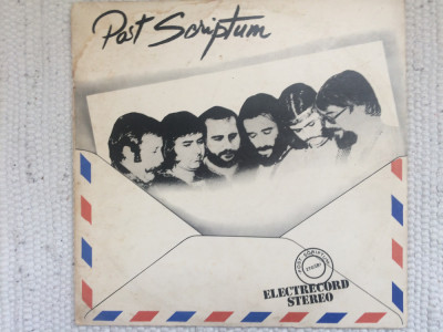 post scriptum 1982 disc vinyl lp muzica jazz rock blues electrecord ST EDE 02076 foto