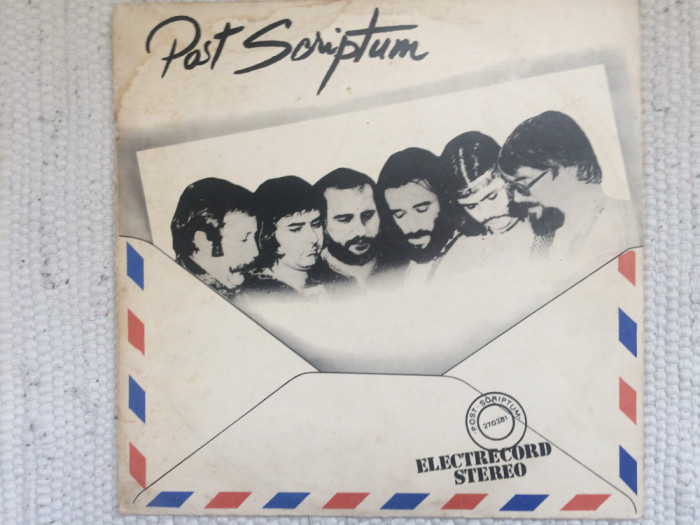 post scriptum 1982 disc vinyl lp muzica jazz rock blues electrecord ST EDE 02076