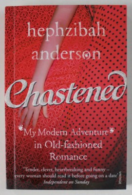 CHASTEMED by HEPHZIBAH ANDERSON , MY MODERN ADVENTURE IN OLD - FASHIONED ROMANCE , 2010 , PREZINTA SUBLINIERI SI INSEMNARI foto