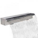 F&acirc;nt&acirc;nă dreptunghiulară tip cascadă din oțel inoxidabil 60 cm, vidaXL