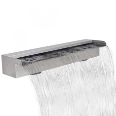 Fantana dreptunghiulara tip cascada din o?el inoxidabil 60 cm foto