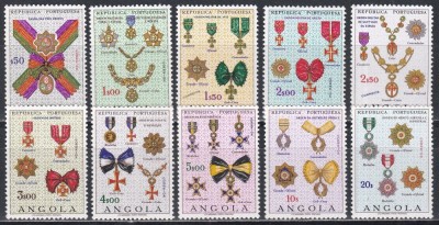 Angola 1967 - Ordinele civile și militare portugheze, MNH foto