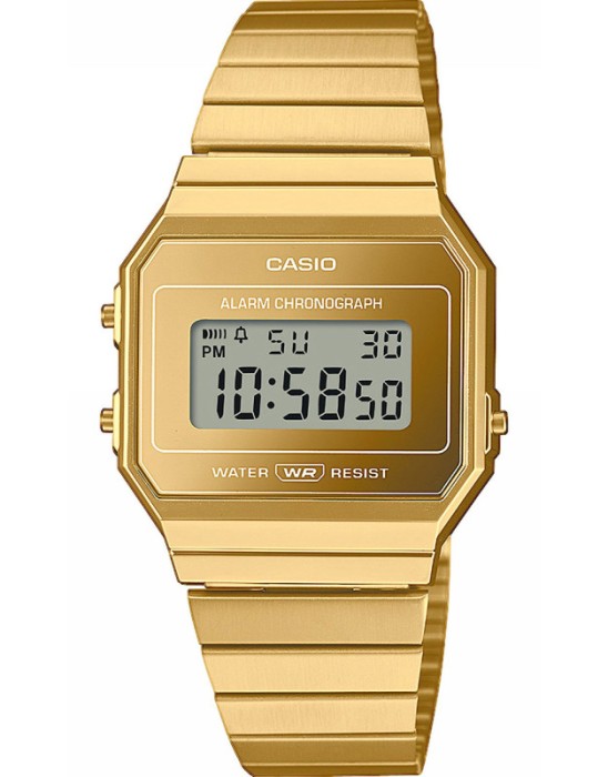 Ceas Casio, Vintage Iconic A700WEVG-9AEF - Marime universala