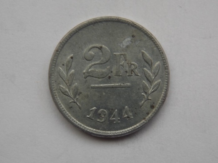 2 FRANCS 1944 BELGIA