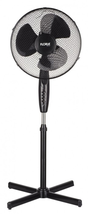 Ventilator cu picior FLORIA ZLN-1181, Diametru 40 cm, Putere 40 W, Motor silentios si puternic