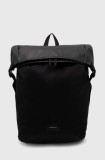 Sandqvist rucsac Alfred culoarea negru, mare, uni