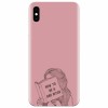 Husa silicon pentru Apple Iphone XS Max, How To Be A Bad