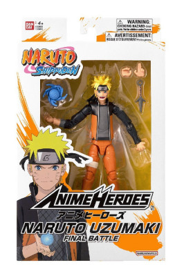 BANDAI FIGURINA NARUTO SHIPPUDEN NARUTO UZUMAKI FINAL BATTLE 16.5CM foto