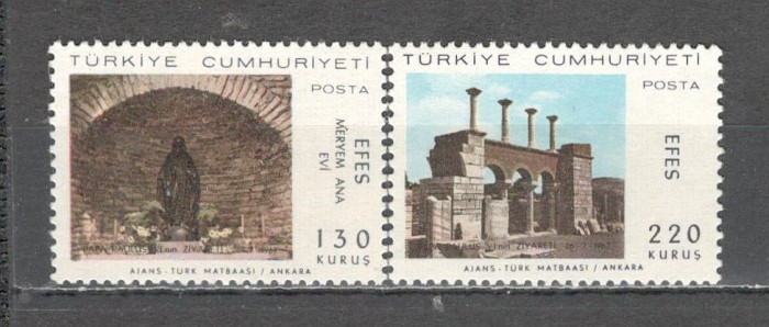 Turcia.1967 Vizita Papei Paul VI la Efes ST.34
