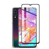 Folie Sticla 5D Full Glue Neagra pentru Samsung Galaxy A70 Protectie Ecran Premium