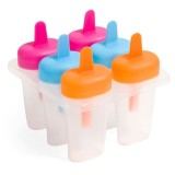 Set 6 forme pentru inghetata,polipropilena,multicolor