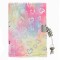 Carnet Notițe A6, Fancy, Copertă Imitatie Blană, Lacăt Metalic, Multicolor, 80 File