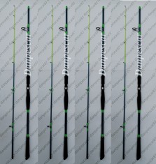 SET 4 Lansete carbon SAIMINO WHITE AMUR tip Feeder 3 metri 80-200gr