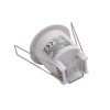 Senzor Miscare Infrarosu 360&deg; Mini Incastrabil AL-05, PIR, Raza 6m, 220V, Corpuri Iluminat, Hol, Baie, Birou, Securitate