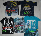 tricou original,Batman,Star Wars by Lego,H&amp;M,marimea 122,146,152,vezi poza