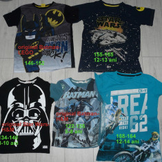 tricou original,Batman,Star Wars by Lego,H&M,marimea 122,146,152,vezi poza