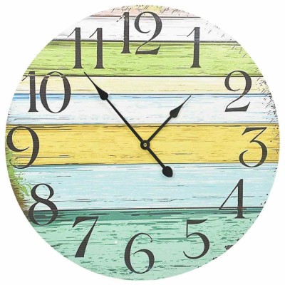 Ceas de perete, multicolor, 60 cm, MDF foto