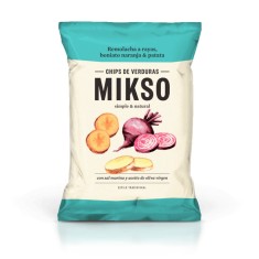 Chipsuri MIKSO din sfecla, cartofi si cartofi dulci 85g