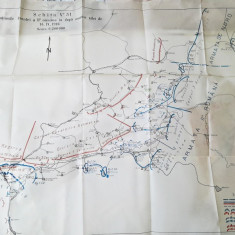 Harta. Schita nr.31, 1916, primul razboi mondial, detalii in descriere