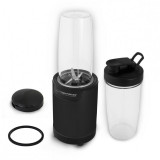 Cumpara ieftin Blender Esperanza EKM029 Nutri Shot, 700W, 800ml, Cutit din otel cu 6 lame, 2 ulcioare, 2 capace, Negru