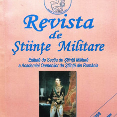 REVISTA DE ȘTIINȚE MILITARE 1 / 2009, EDITATĂ DE ACADEMIA OAMENILOR DE ȘTIINȚĂ